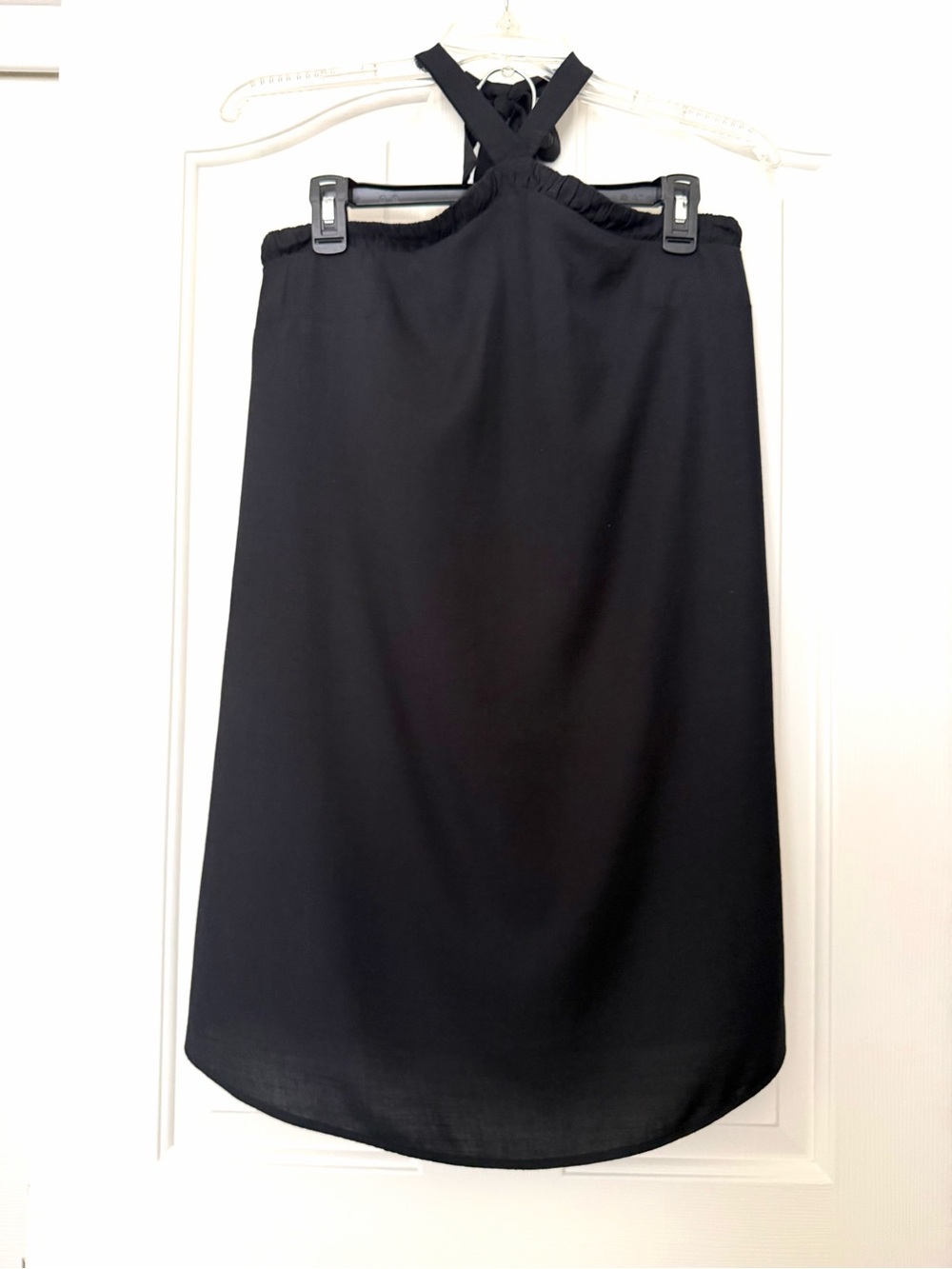 Row A Black Halter-Neck Dress